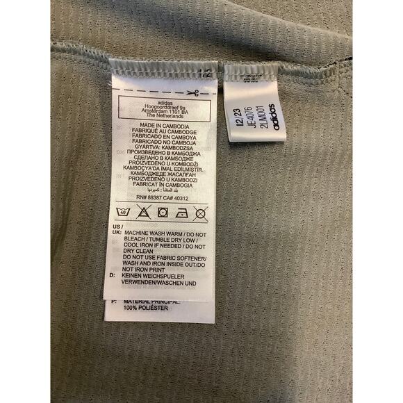 adidas Mens XS Silver Pebble Slim Fit Designed 4 Training T-Shirt Active M37-16 - Picture 6 of 6